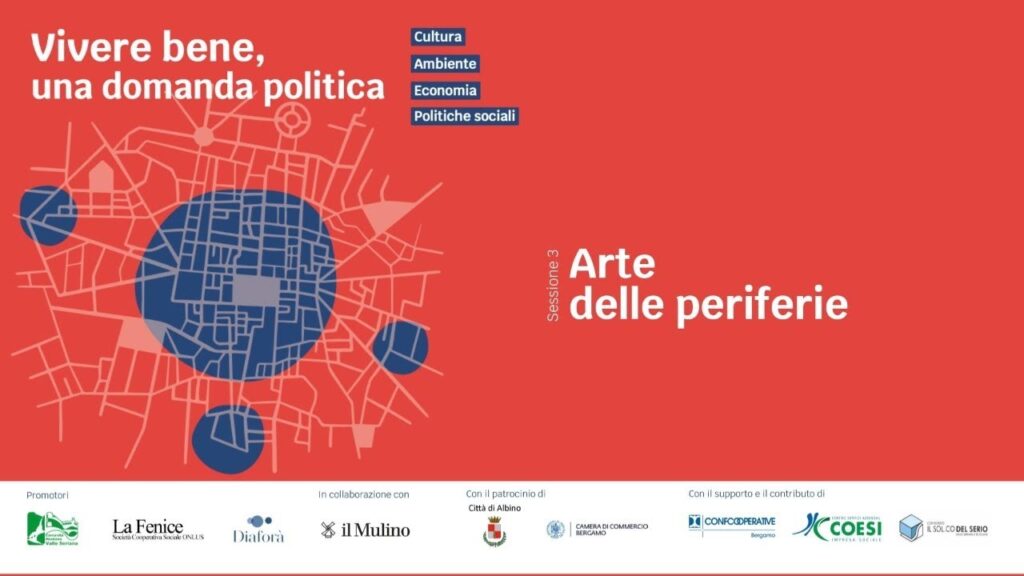 Copertina: Vivere bene, una domanda politica 2022 | Arte delle periferie