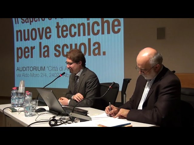 Copertina: Il sapere e l’educazione Nuove tecniche per la scuola 29 marzo 2014 parte 4
