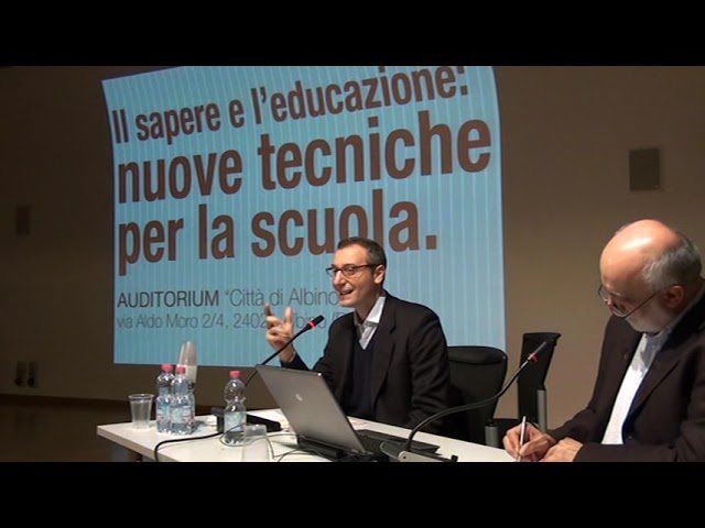 Copertina: Il sapere e l’educazione Nuove tecniche per la scuola 29 marzo 2014 parte 5